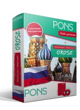 PONS Megszólalni 1 hónap alatt – Orosz (könyv + CD)
