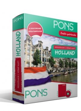 PONS Megszólalni 1 hónap alatt – Holland (könyv + CD)