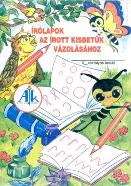 Írólapok az írott kisbetűk vázolásához