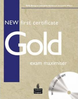New first Certificate Gold Exam Maximiser with Key with CD