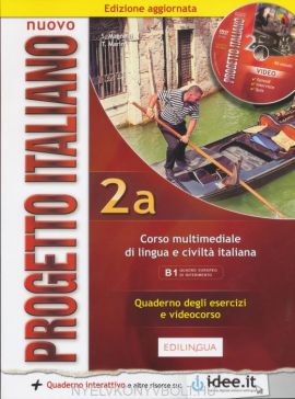 Nuovissimo Progetto italiano 2A – Quaderno degli esercizi con DVD