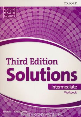 Solutions Third Edition Intermediate Munkafüzet online hanganyaggal