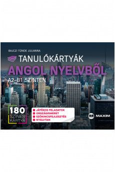 Tanulókártyák angol nyelvből – A2–B1 szinten