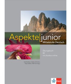 Aspekte junior Übungsbuch B2 mit Audios online