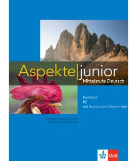 Aspekte junior B2 Kursbuch mit Audios und Clips online