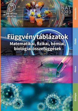 Függvénytáblázatok Matematikai, fizikai, kémiai, biológiai összefüggések