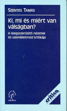 Ki, mi és miért van válságban? (A leegyszerűsítő nézetek és szemléletmód kritikája)