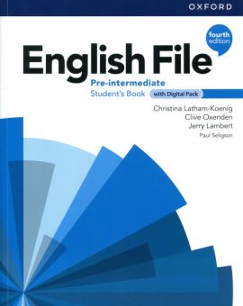 English File fourth edition Pre-intermediate Students Book with Digital Pack