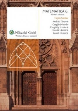 Matematika 6. tankönyv bővített keménytáblás,átdolgozott