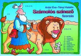 Számolós színező Szorzás