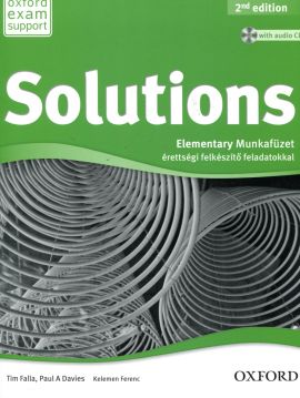 Solutions Elementary 2nd edition Munkafüzet + audio CD