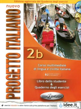 Nuovo Progetto italiano 2B – Libro dello studente & Quaderno degli esercizi + CD audio (livello A2 del Quadro comune europeo di riferimento per le lingue)