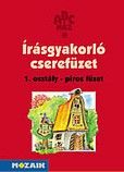 Írásgyakorló cserefüzet 1. - Piros füzet